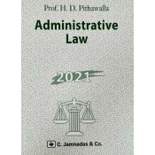 Jhabvala Notes on Administrative Law for BALLB & LLB by Pithavala, C.Jamnadas & Co